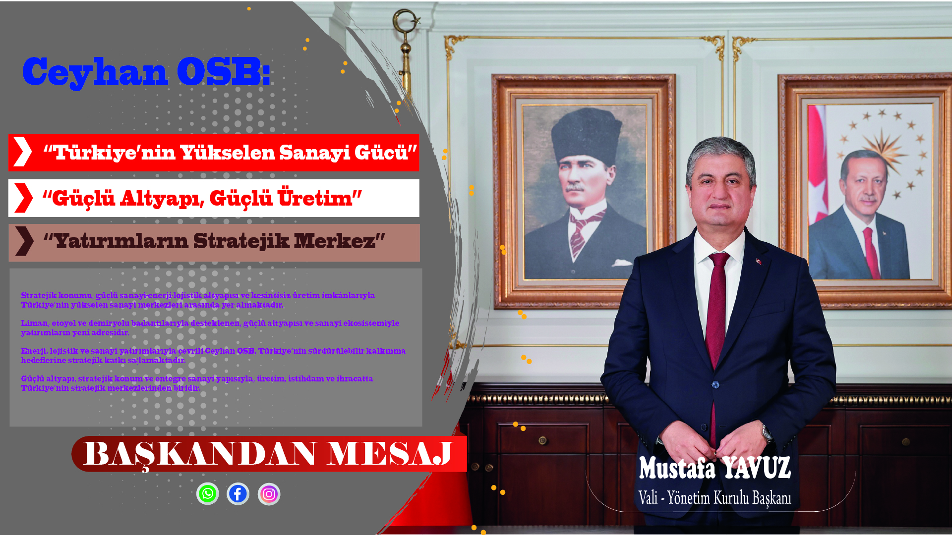 Başkandan Mesaj