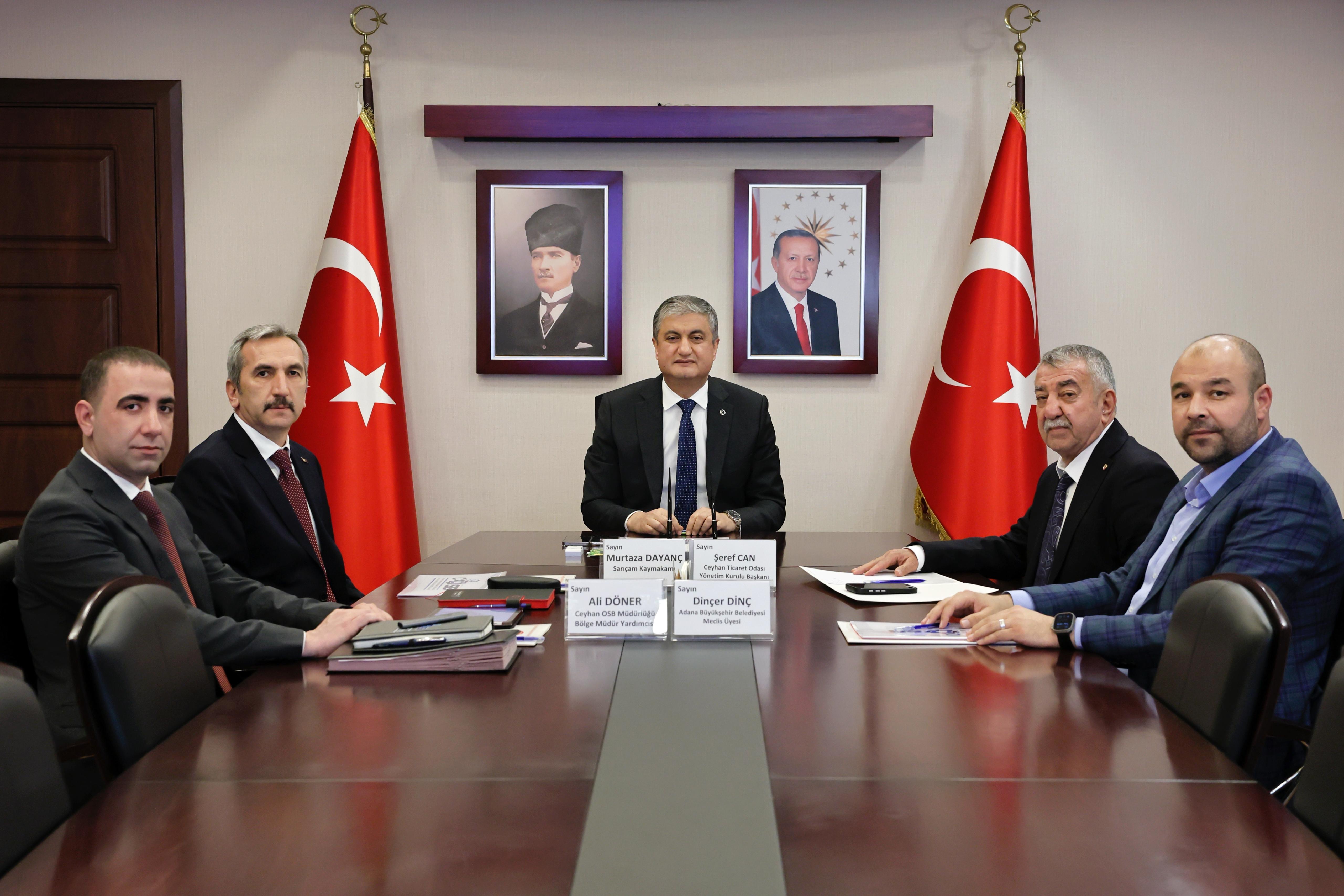 Valimiz - COSB Yönetim kurulu Başkanı Sayın Mustafa Yavuz Başkanlığında Yönetim Kurulu